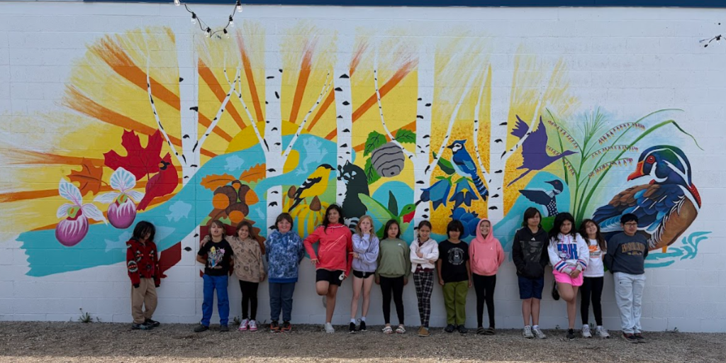 Art walk around Mahnomen