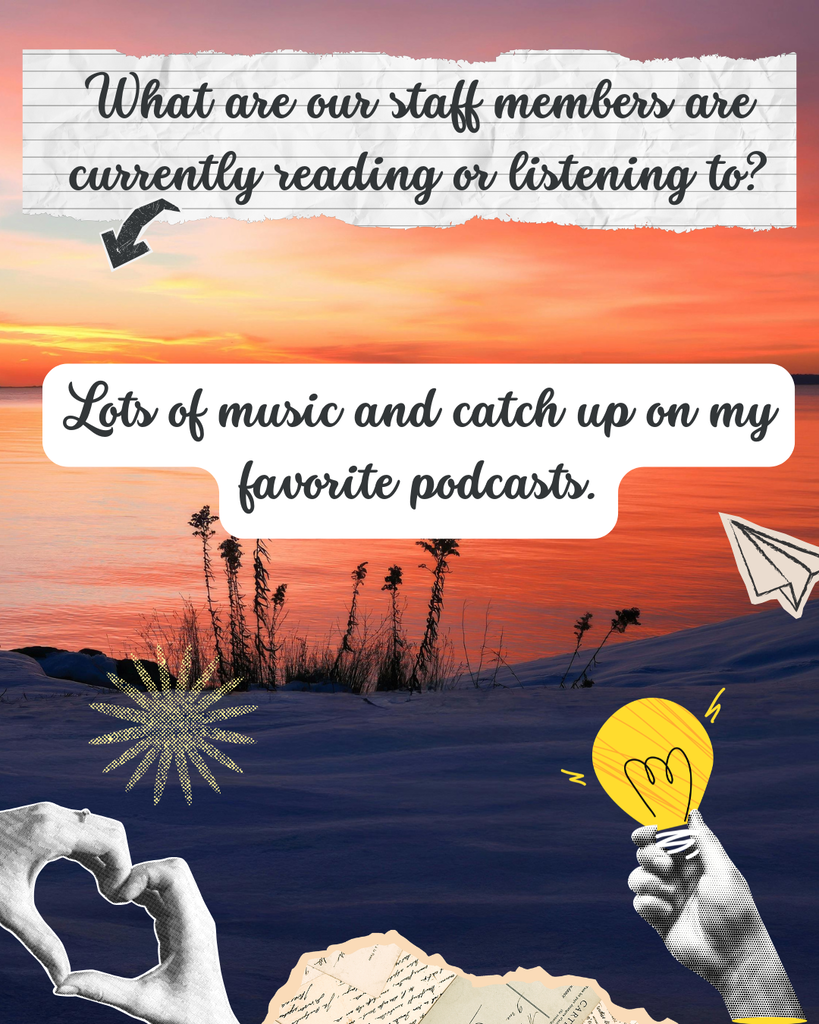 What our staff members are reading and listening to this week.