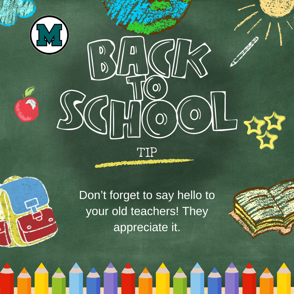 Today's back to school tip