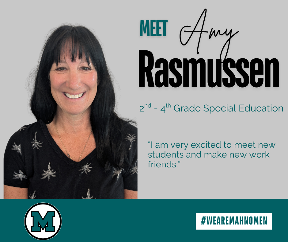 New staff post, Amy Rasmussen