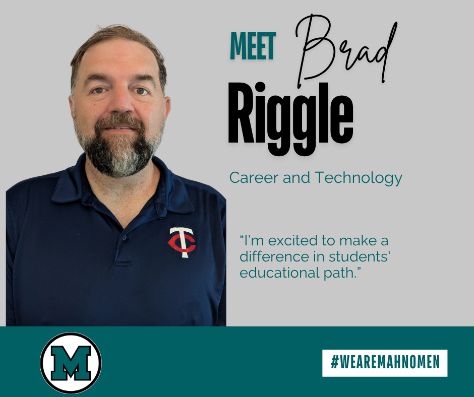 New Staff highlight, Brad Riggle