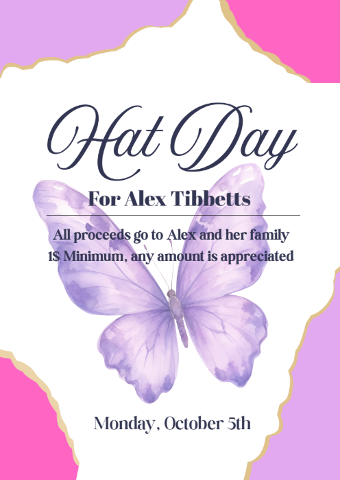 Hat day flyer