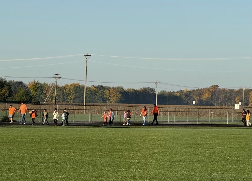 students walking
