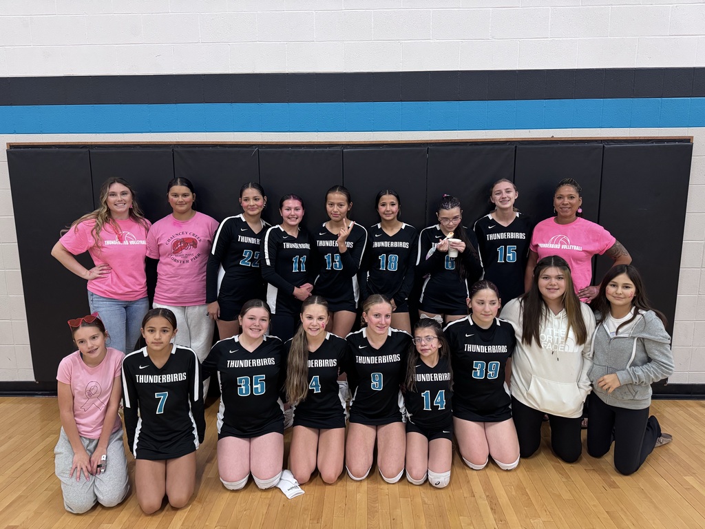 8th grade volleyball players