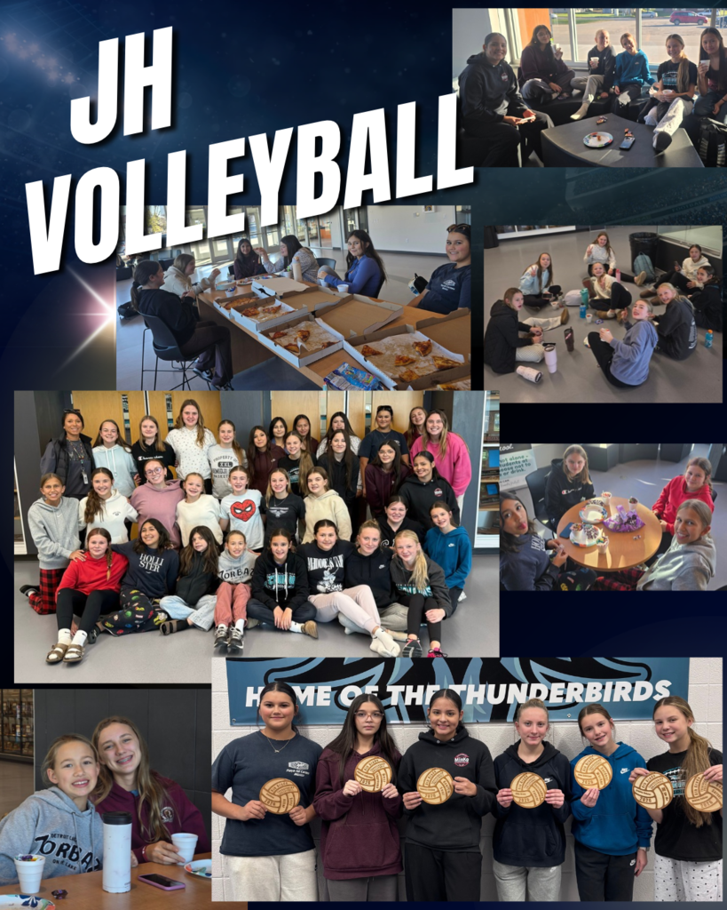 JH Volleyball photos from the end of season party. 