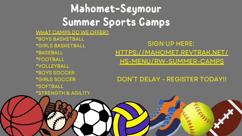 MSHS Summer Sports Camps