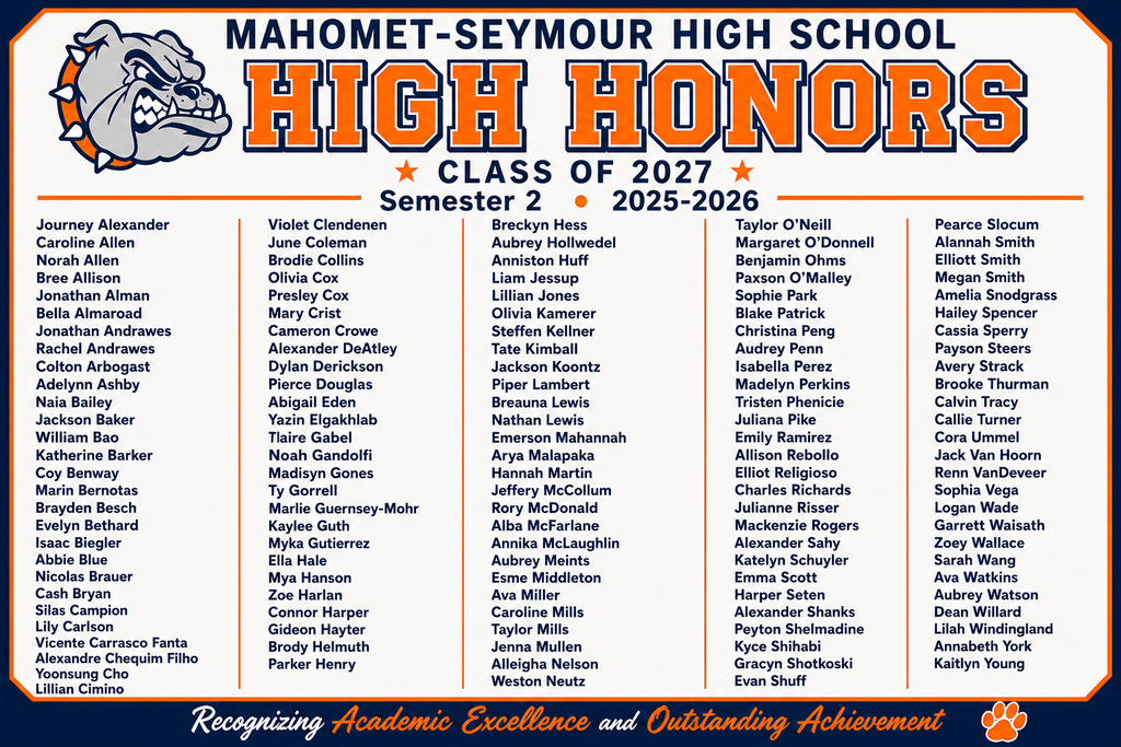 Honor & High Honor Roll
