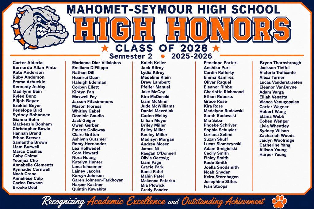 Honor & High Honor Roll