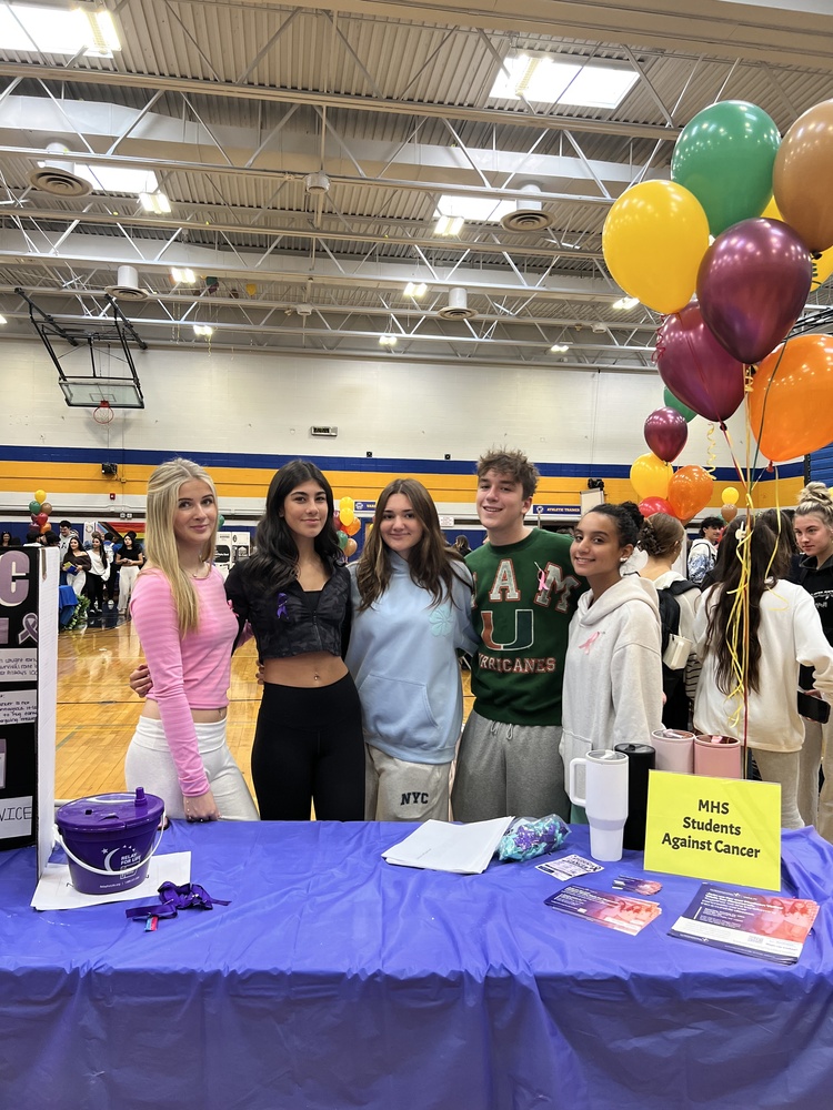 MHS Students against cancer at MHS Wellfest