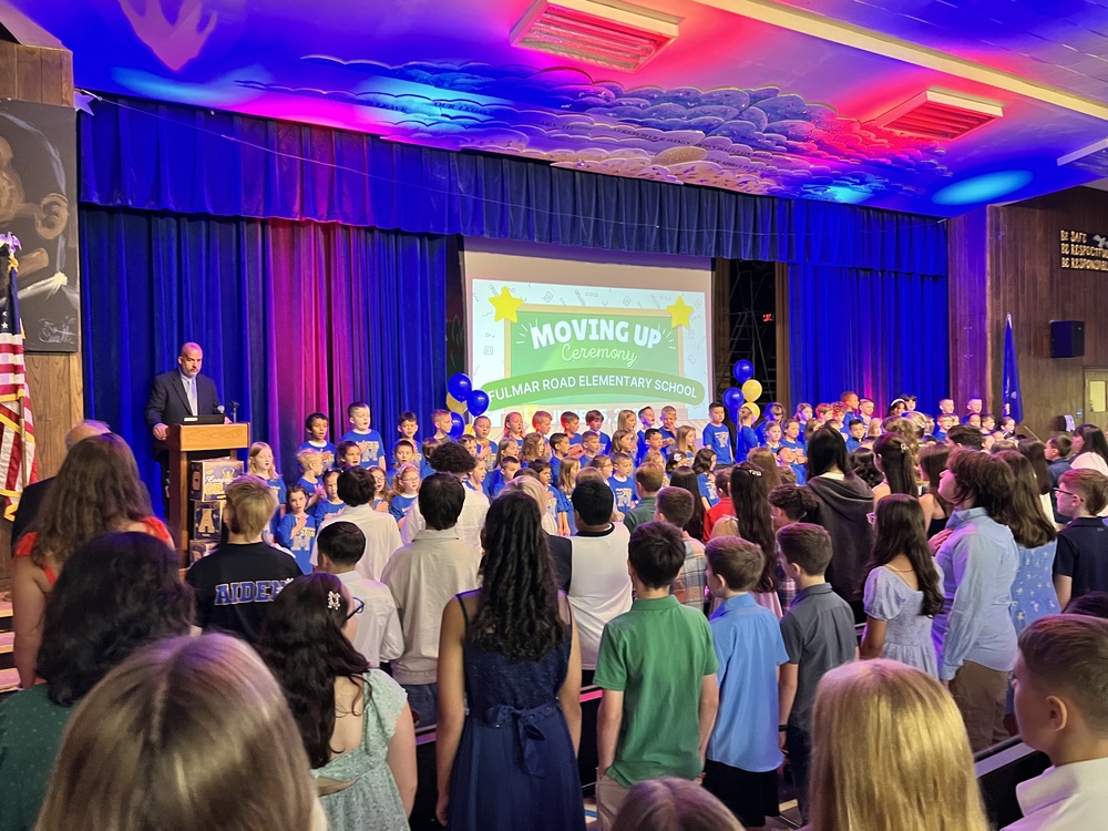 Fulmar Road Moving-Up Ceremony