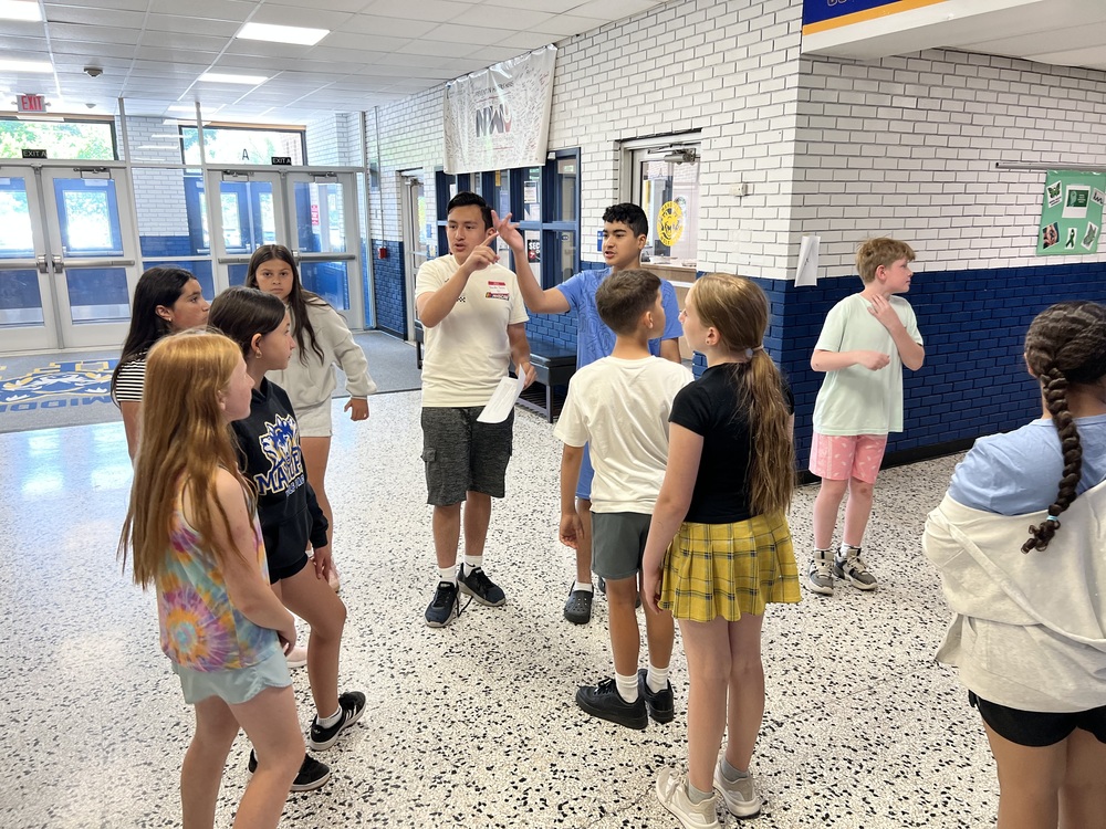 Mahopac Eighth Grade Ambassadors Welcome Future Middle School Students