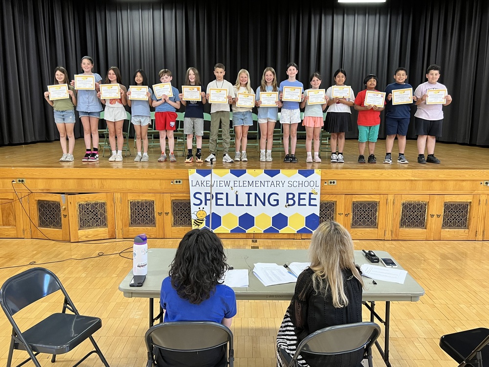 Lakeview Fourth Graders Showcase Spelling Skills During Annual Bee