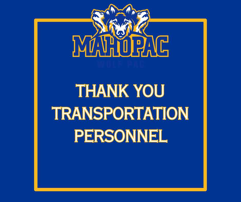 Recognizing Our Transportation Personnel