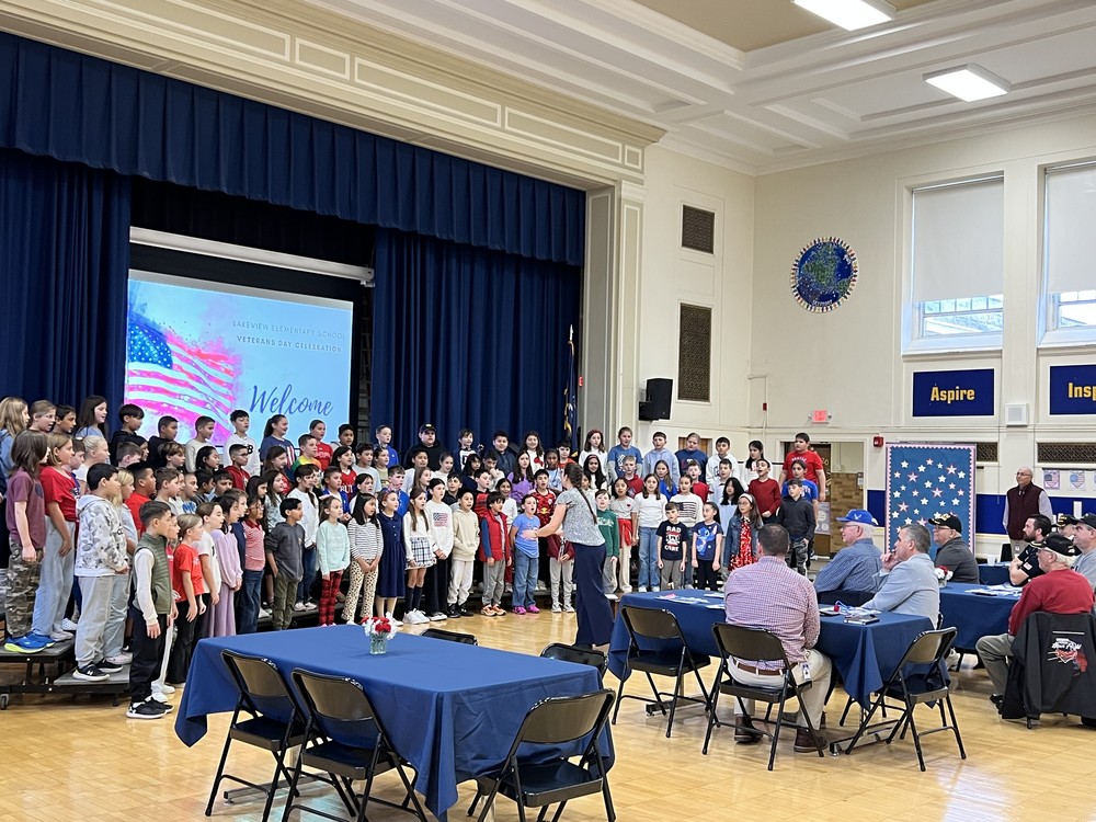 Veterans Day Celebration at Lakeview ES