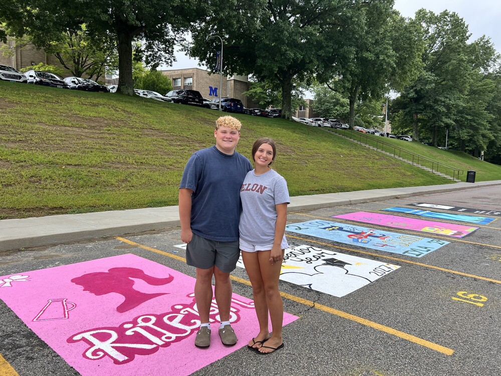 Senior Paint-A-Spot Tradition