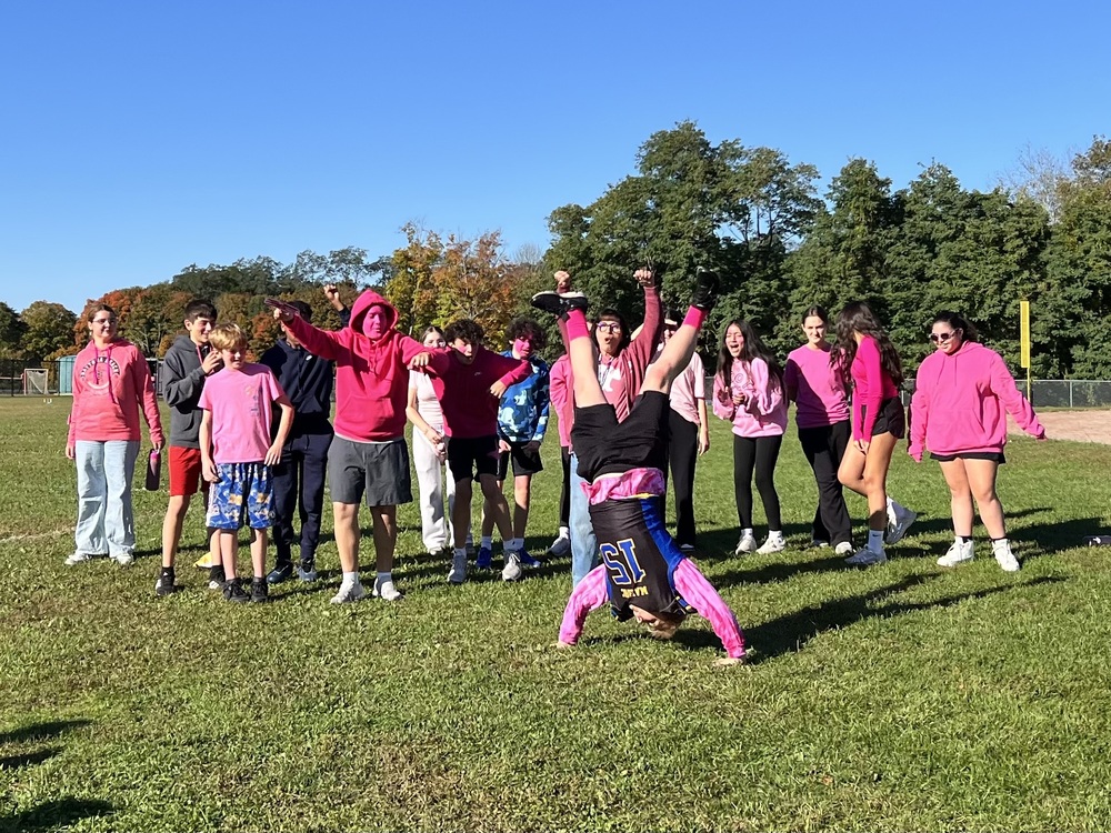 Team 8B Takes a Break for Field Day Fun