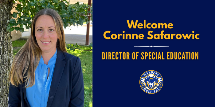 Welcome to Corinne Safarowic, the Mahopac CSD Director of Special Education