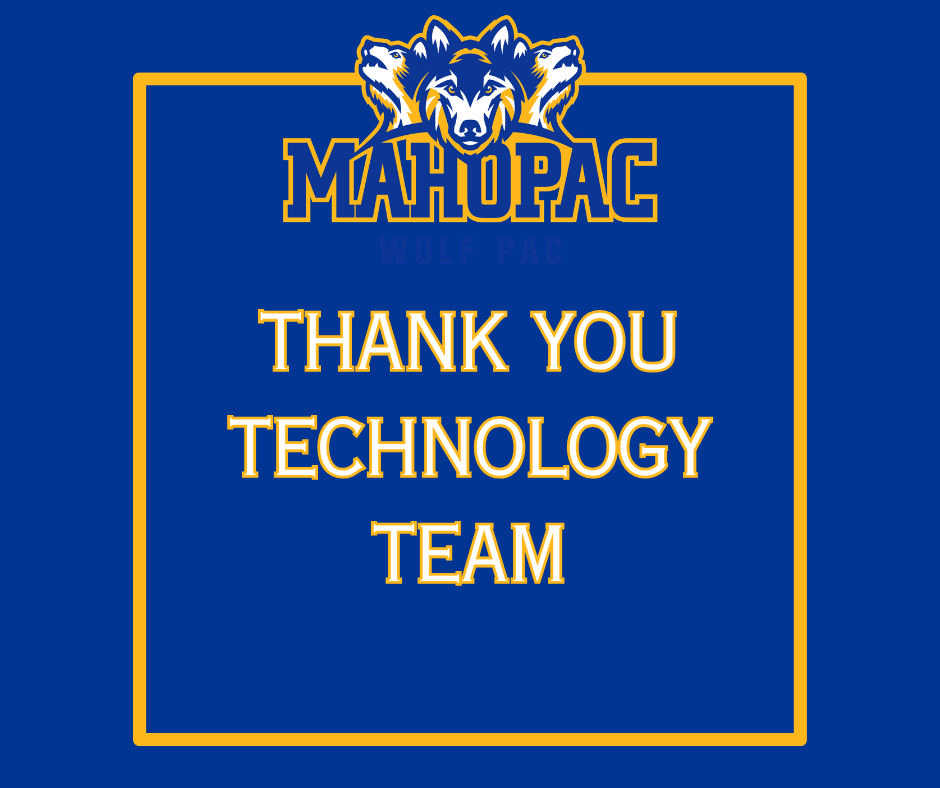 Thank you technology team