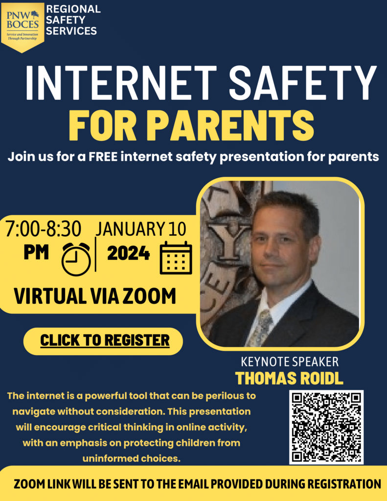 Internet Safety Seminar Flyer