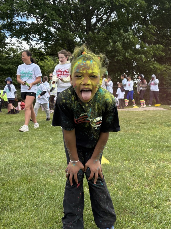 Austin Road Students Celebrate School Spirit at Annual Color Run