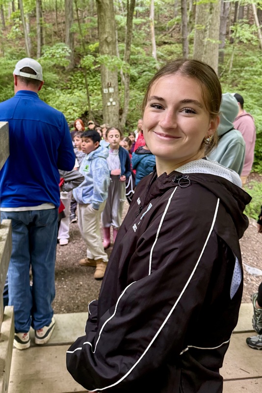 Fulmar Road Fourth Graders Release Trout Into Local Stream