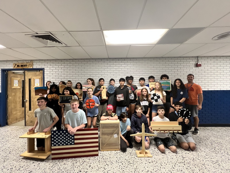 Eighth Graders Bring DIY Projects to Life