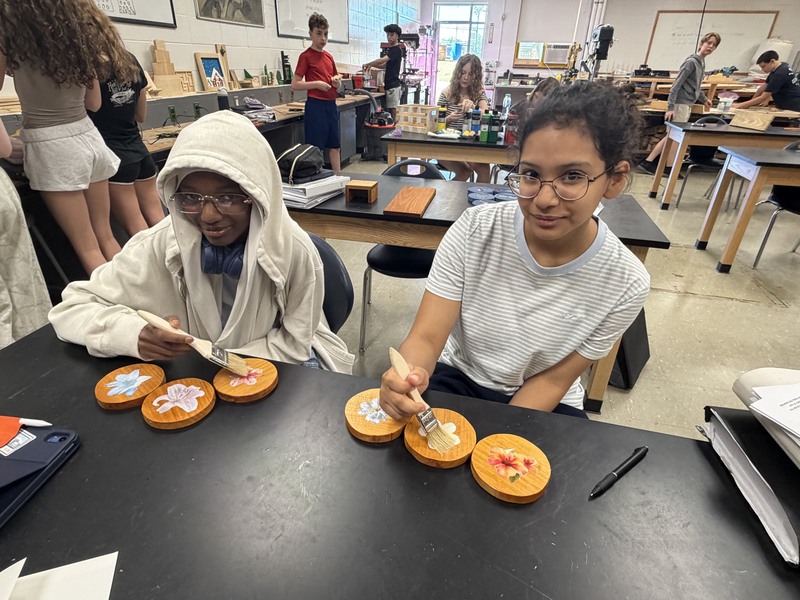 Eighth Graders Bring DIY Projects to Life