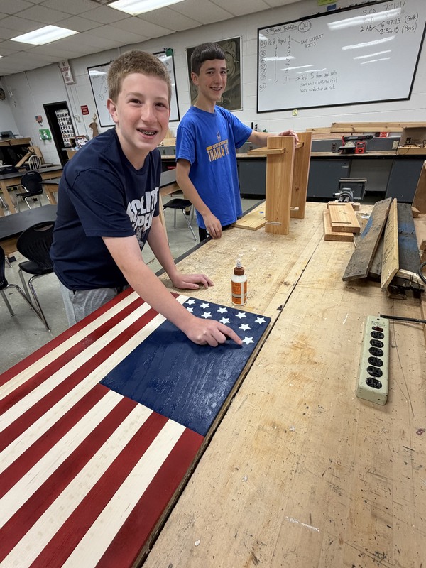 Eighth Graders Bring DIY Projects to Life
