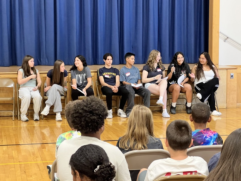 Mahopac Eighth Grade Ambassadors Welcome Future Middle School Students