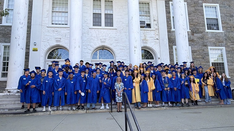 Mahopac Class of 2026 Returns to Its Roots During Elementary School Visits