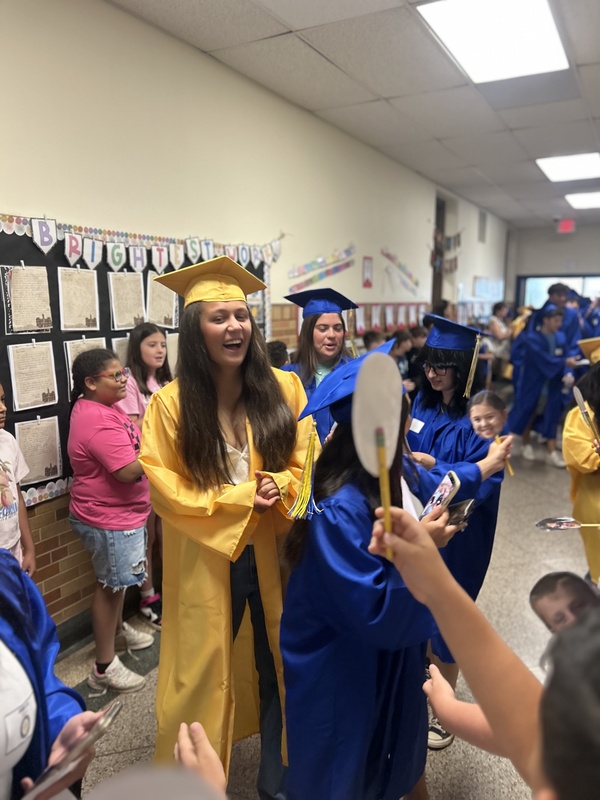 Mahopac Class of 2026 Returns to Its Roots During Elementary School Visits