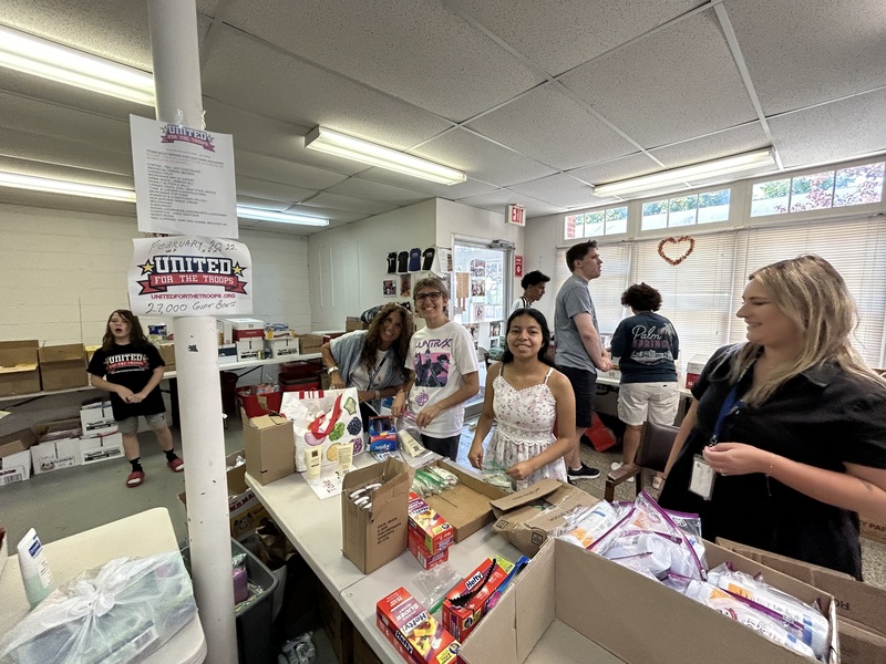 Mahopac High School Skills Program students give back while