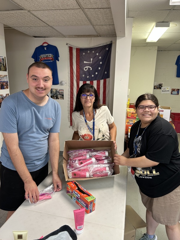 Mahopac High School Skills Program students give back while