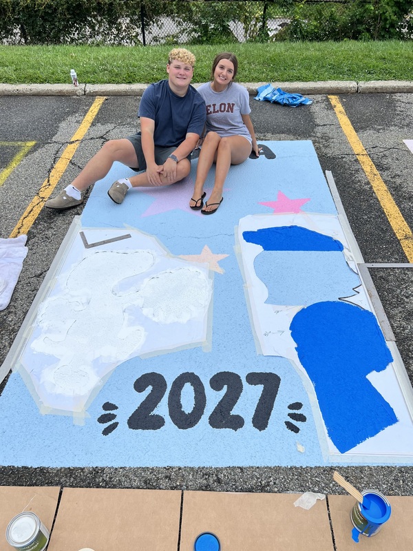 Senior Paint-A-Spot Tradition