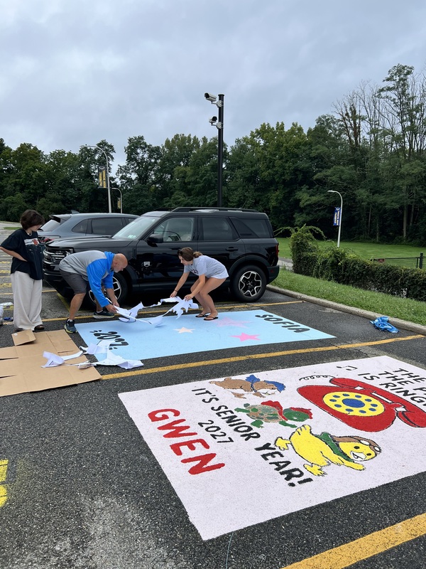 Senior Paint-A-Spot Tradition