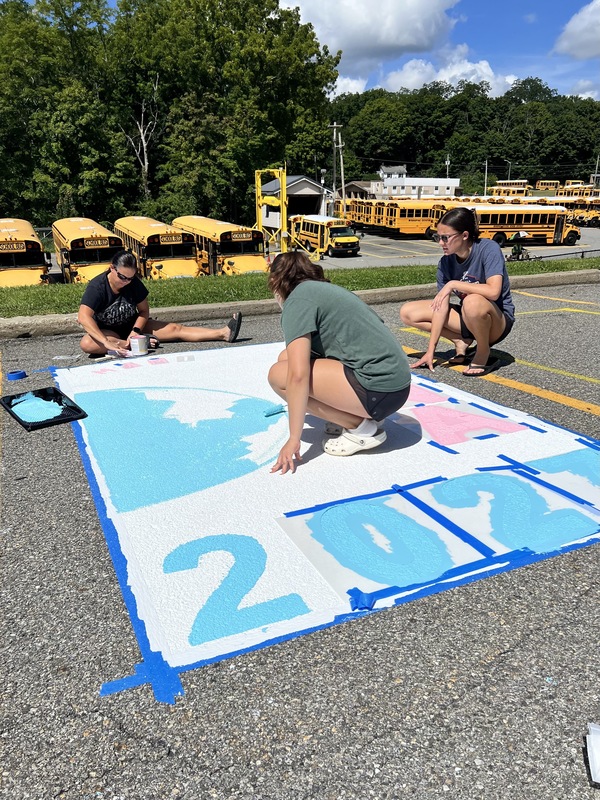 Senior Paint-A-Spot Tradition