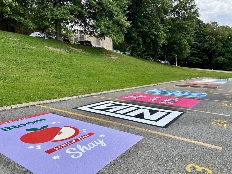 Senior Paint-A-Spot Tradition