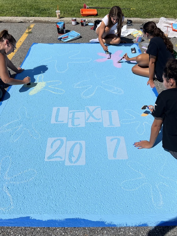 Senior Paint-A-Spot Tradition