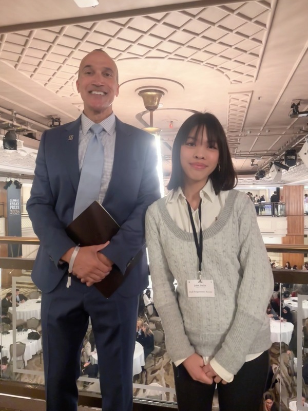 Mahopac Sophomore Shortlisted for Global Essay Competition