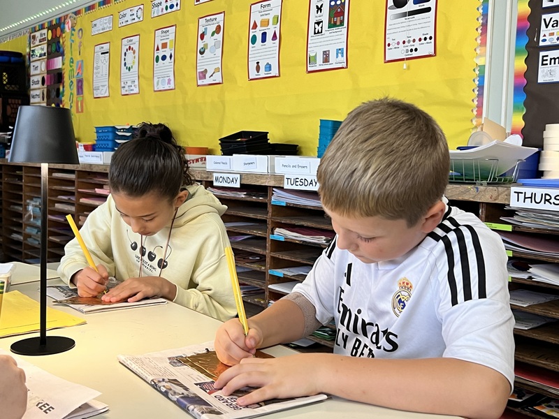Lakeview Fourth Graders Explore Mexican Metal Tooling