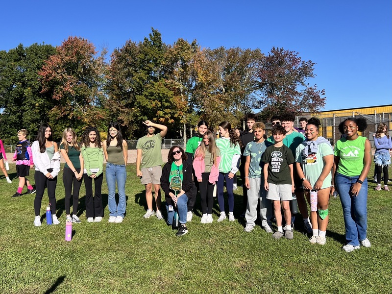 Team 8B Takes a Break for Field Day Fun