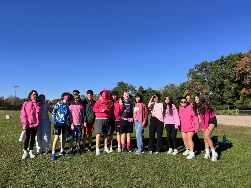 Team 8B Takes a Break for Field Day Fun