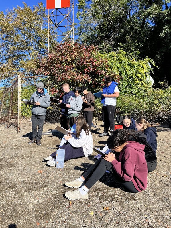 High School Science Students Visit the Hudson River for Day of Data Collection