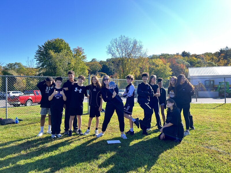 Team 8B Takes a Break for Field Day Fun