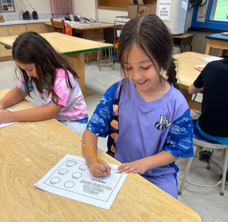 Austin Road Elementary School debuted an exciting new summer program for second through fifth graders – The Crafty Kitchen camp. The hands-on program blended the creativity of arts and crafts with hands-on cooking.