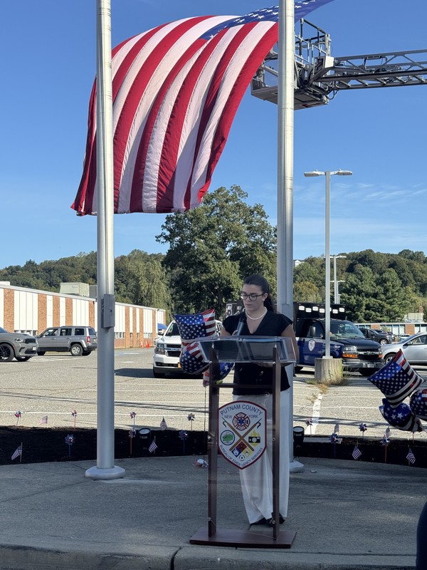 Chloe Lex selected to read 9/11 essay at Memorial