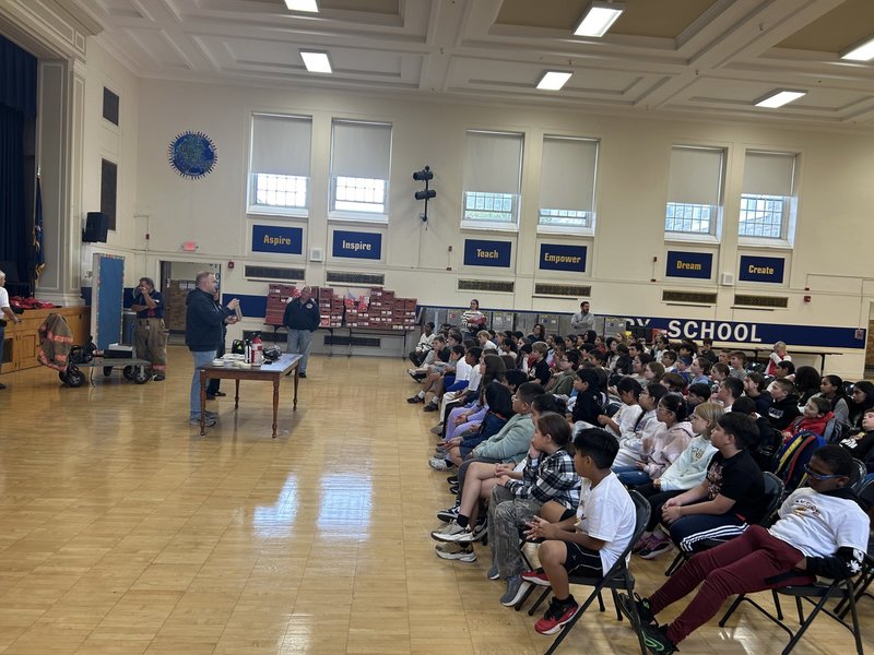 Mahopac Students Learn Fire Safety During Fire Prevention Week