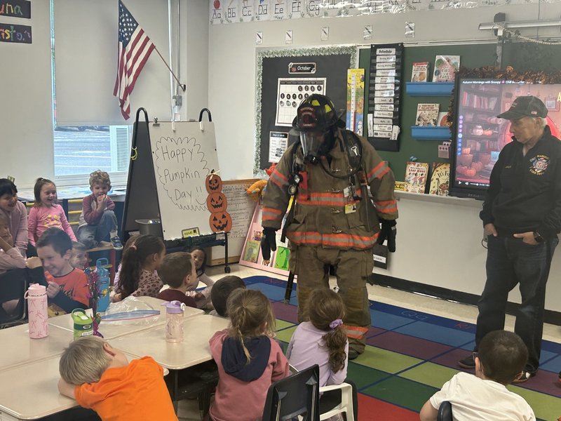 Mahopac Students Learn Fire Safety During Fire Prevention Week