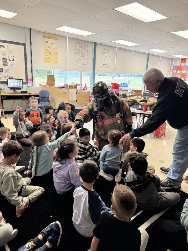 Mahopac Students Learn Fire Safety During Fire Prevention Week
