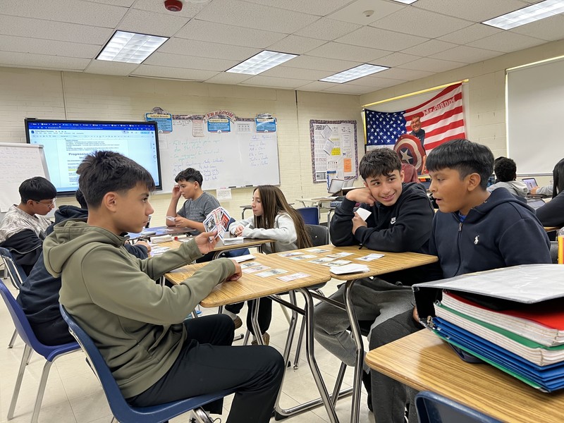 Mahopac Middle School Students ‘Battle for History’ in Creative New Social Studies Game